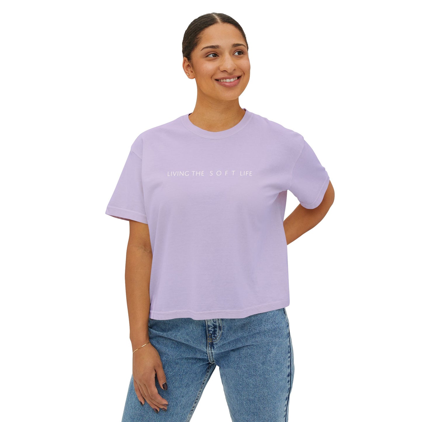 Living the Soft Life - Boxy T (Pastels)