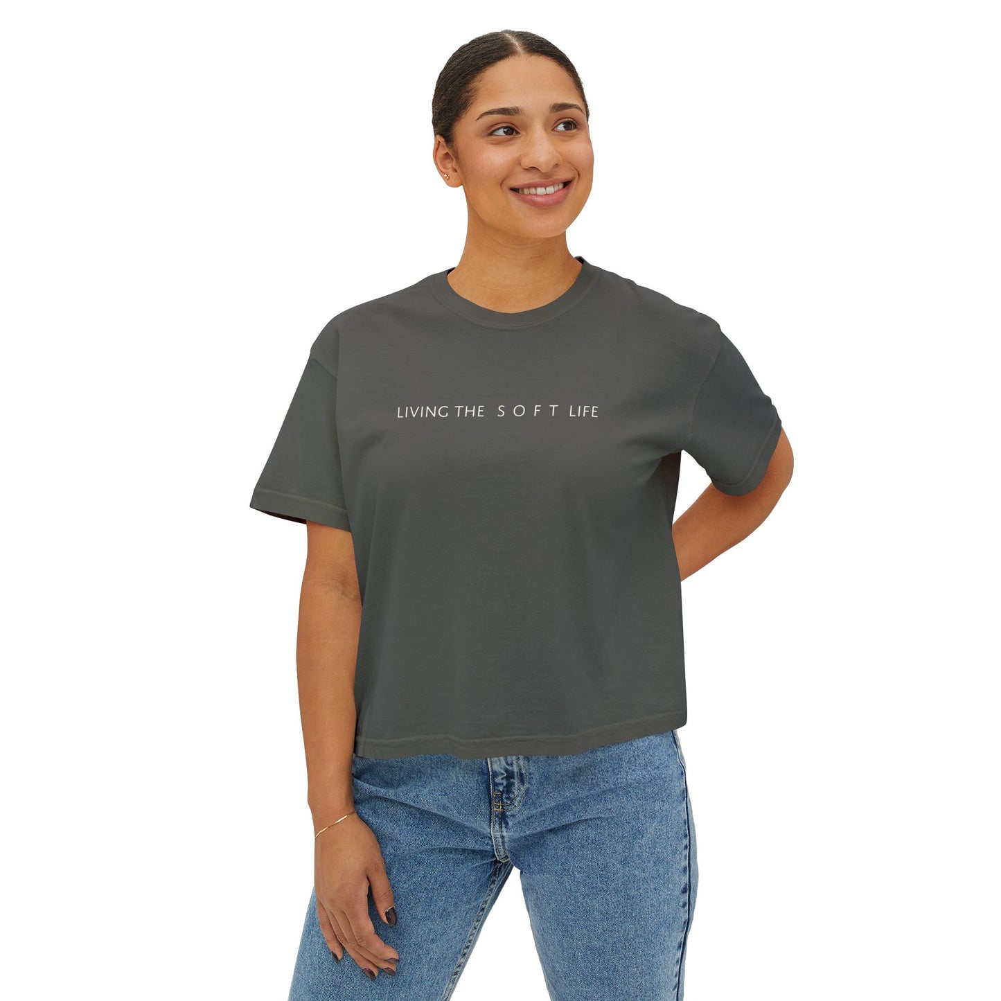 Living the Soft Life - Boxy T (Pastels)