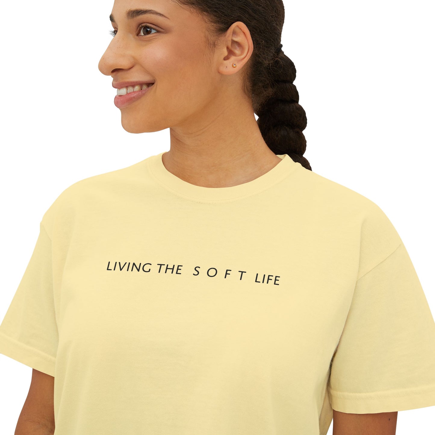Living the Soft Life - Boxy T (Pastels)