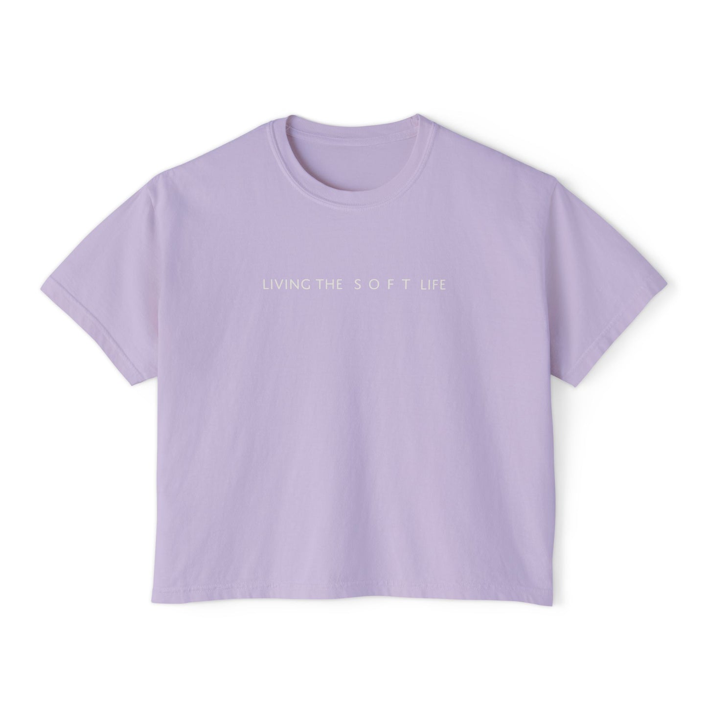 Living the Soft Life - Boxy T (Pastels)