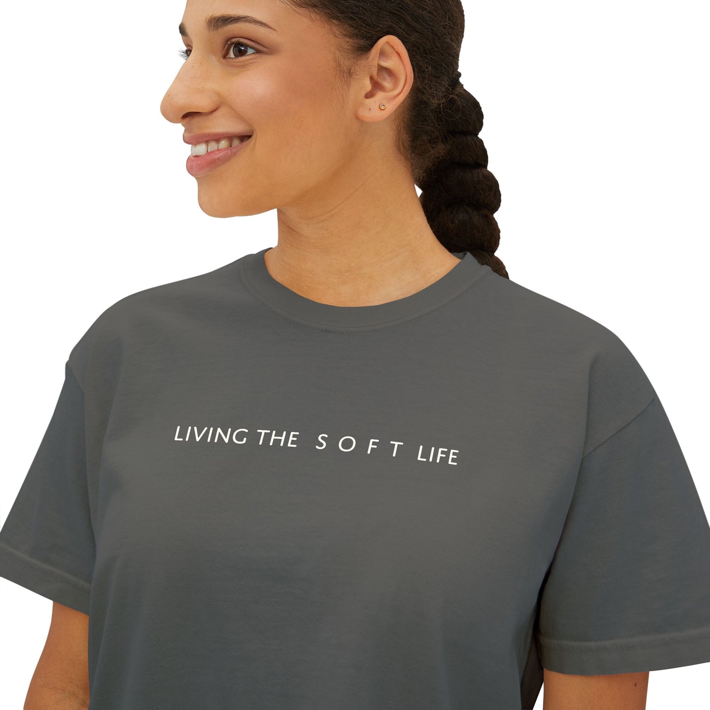 Living the Soft Life - Boxy T (Pastels)