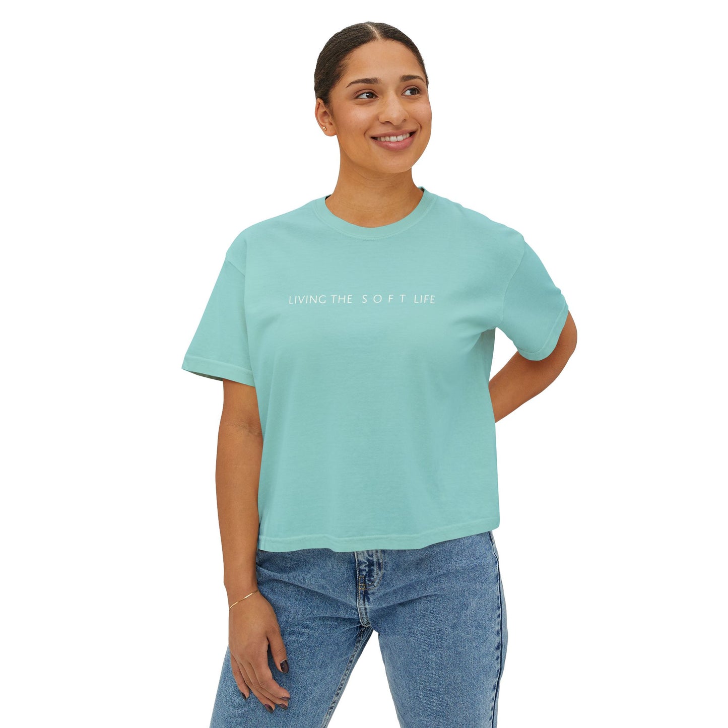 Living the Soft Life - Boxy T (Pastels)