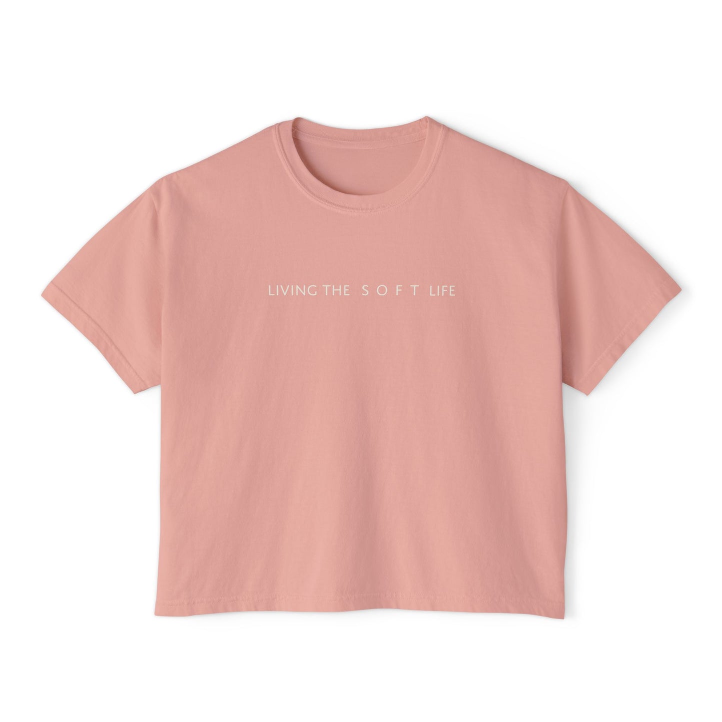 Living the Soft Life - Boxy T (Pastels)