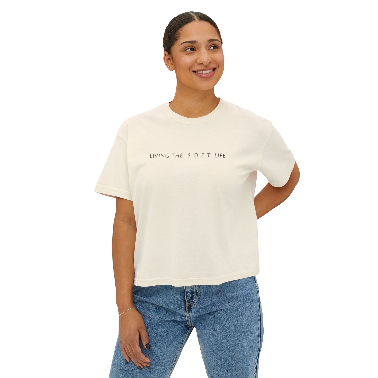 Living the Soft Life - Boxy T (Pastels)