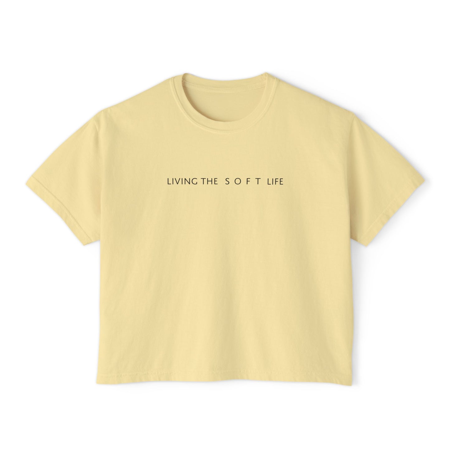 Living the Soft Life - Boxy T (Pastels)