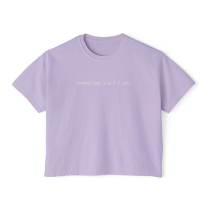 Living the Soft Life - Boxy T (Pastels)