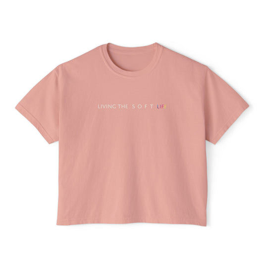 Living the Soft Life - Boxy T (Pastels) (PRIDE MONTH LIMITED EDITION)