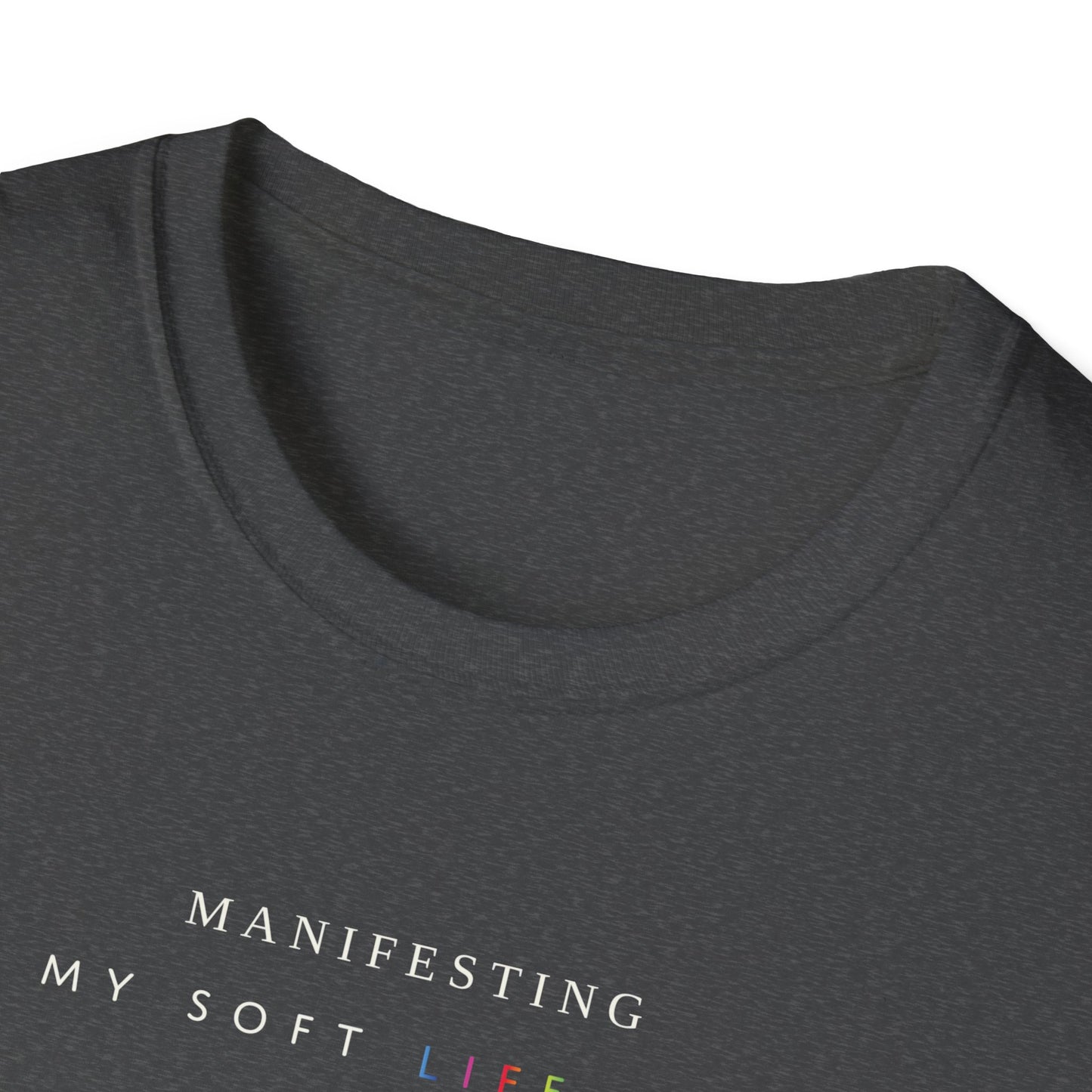 Manifesting My Soft Life Era T shirt (PRIDE MONTH LIMITED EDITION)