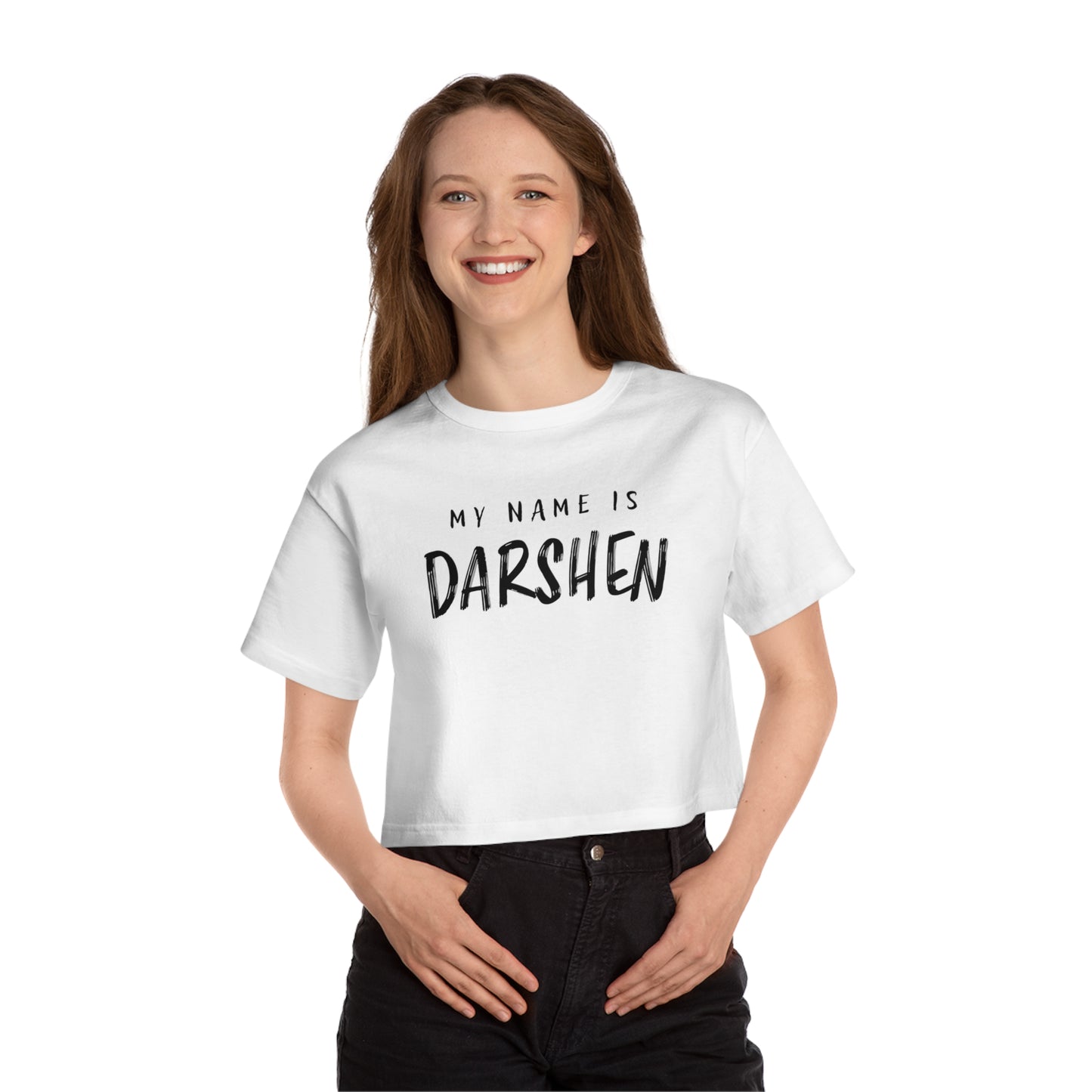 My Name Is Darshen - Crop T (Champion)