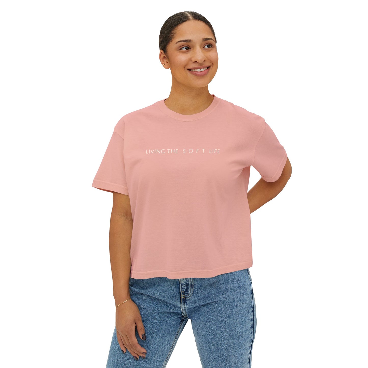 Living the Soft Life - Boxy T (Pastels)