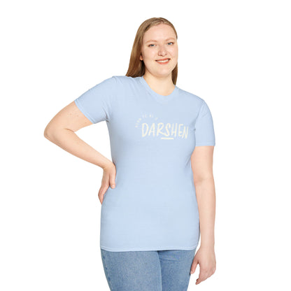 Born to be a Darshen (front), forced to be a Samuel (back) t-shirt